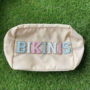 Stoney clover lane large sand bikinis bag